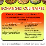 Activité échanges culinaires